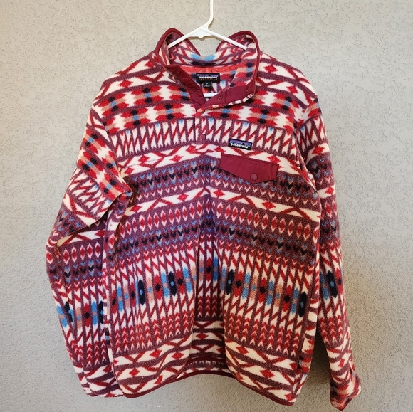 Patagonia Sweaters - Patagonia Lightweight Synchilla® Snap-T® Pullover Size Medium Aztec Style